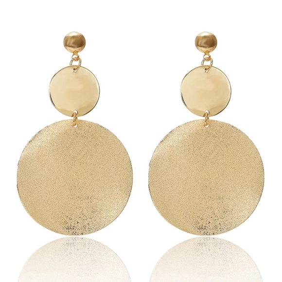 New Shiny Gold ✨ Earring Selection 🥰 2 for $15 - Picture 7 of 7